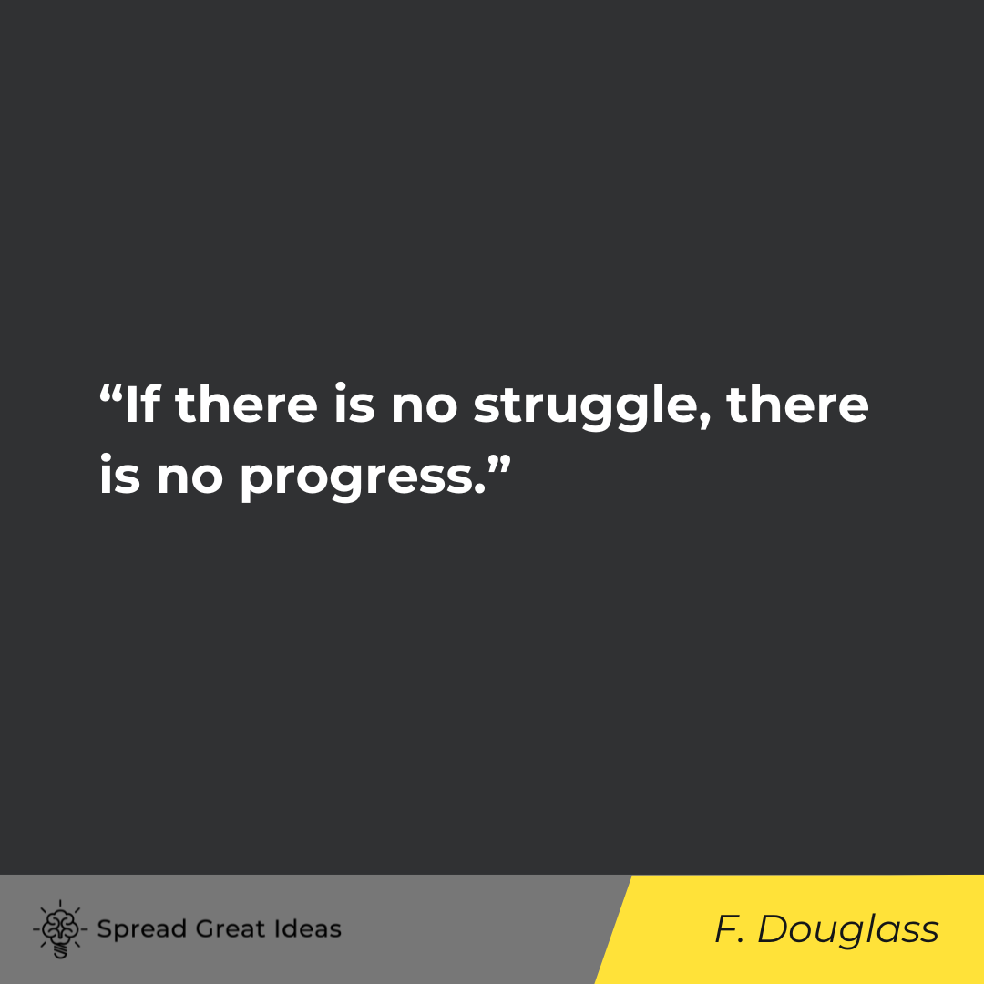 Frederick Douglass on Adversity Quotes