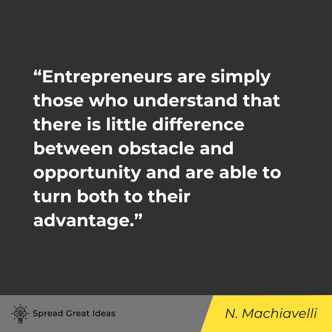 Niccolò Machiavelli on Adversity Quotes