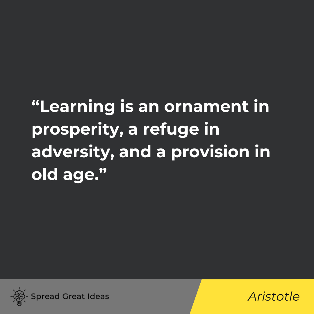 Aristotle on Adversity Quotes
