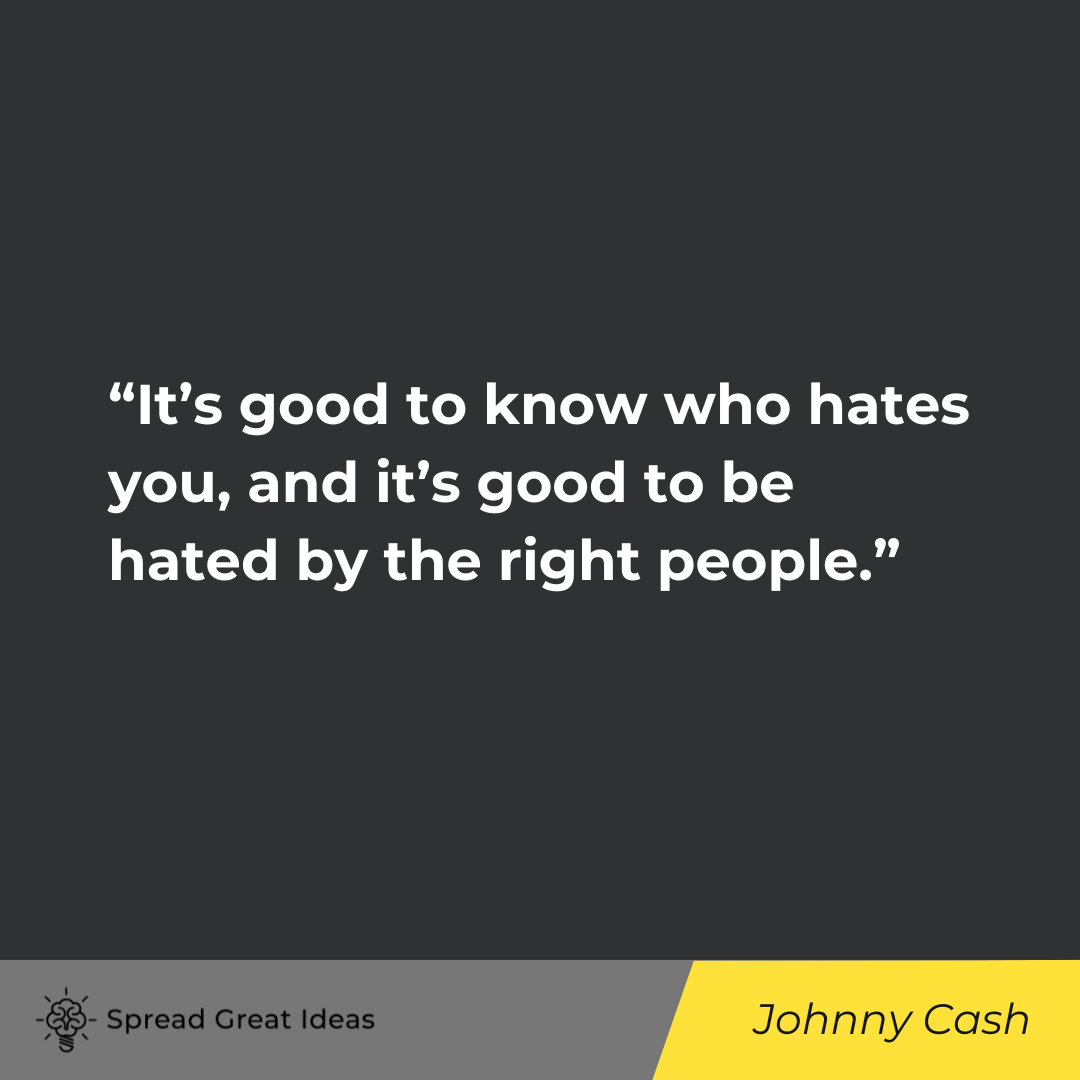 Johnny Cash on Adversity Quotes