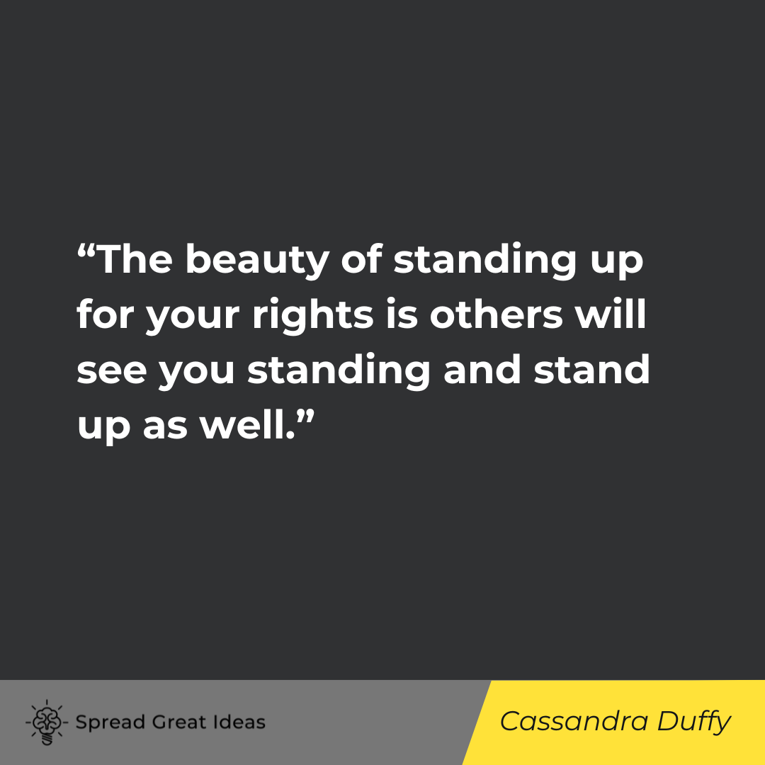 Cassandra Duffy on Pride Quotes