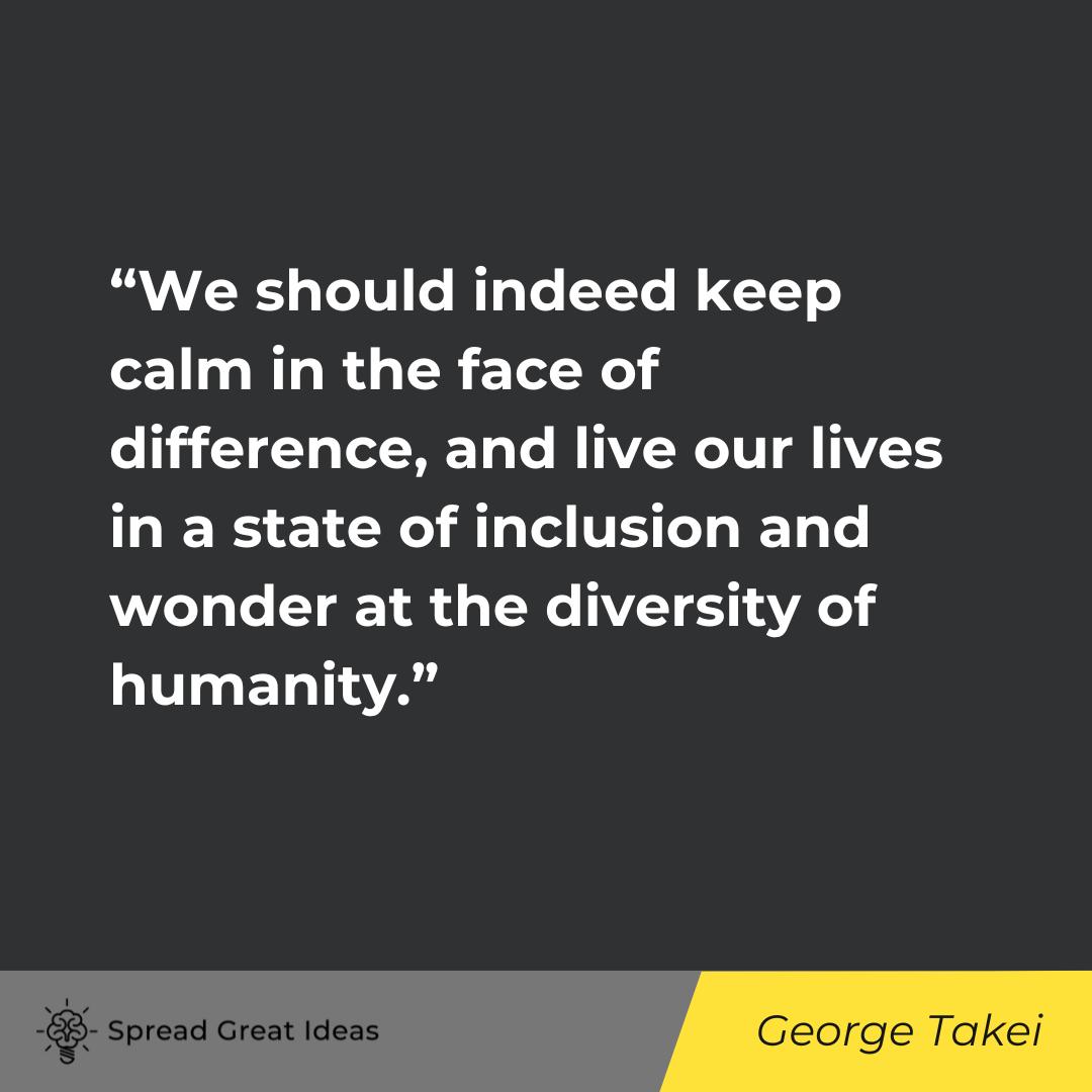 George Takei on Pride Quotes