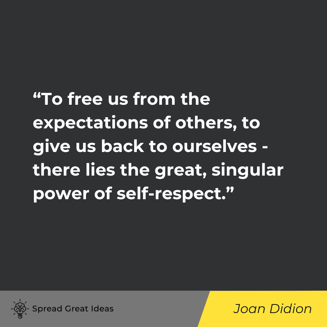 Joan Didion on Expectation Quotes