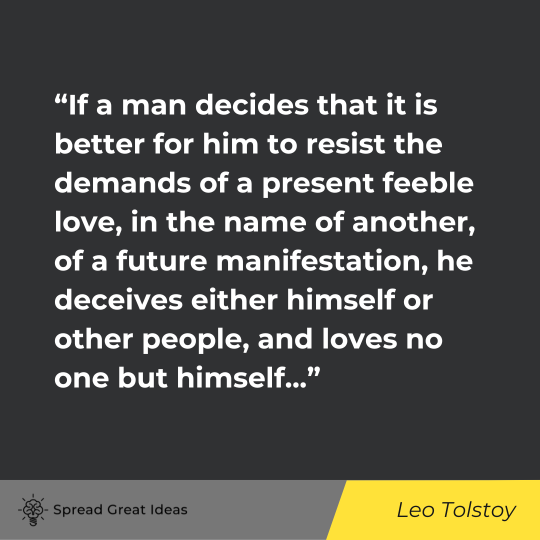 Leo Tolstoy on Attitude & Gratitude Quotes