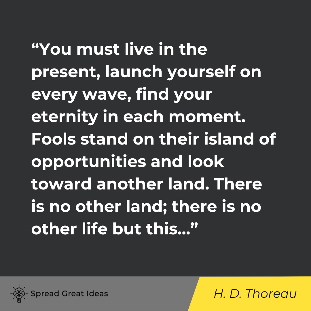 Henry David Thoreau on Attitude & Gratitude Quotes 