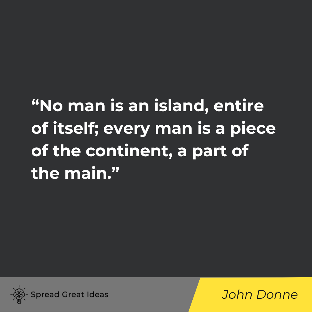 John Donne on Community Quotes