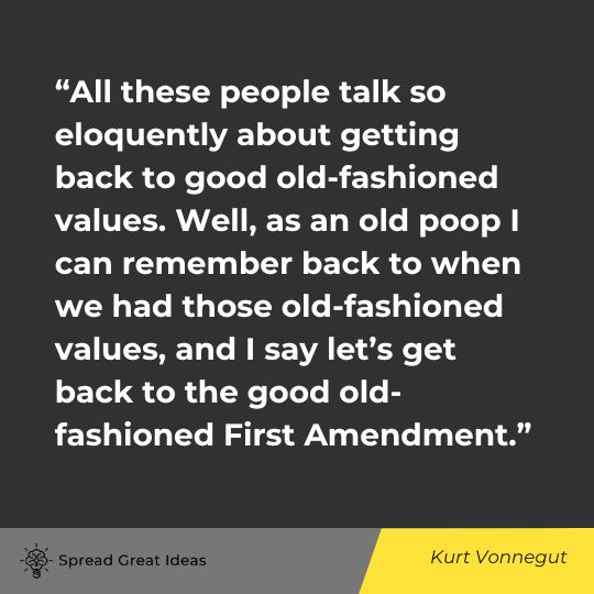 Kurt Vonnegut Quote on Censorship