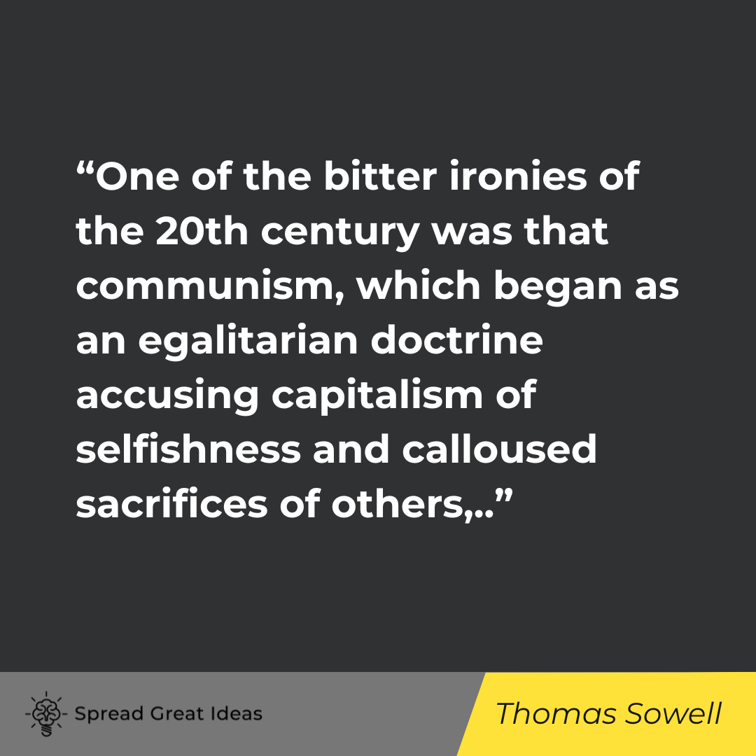 Thomas Sowell Quote on Capitalism