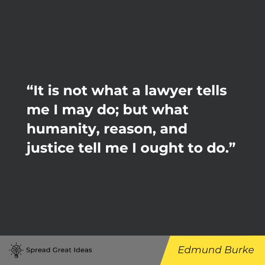 Edmund Burke Quote on Civil Disobedience