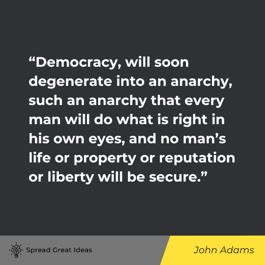John Adams Quote on Democracy