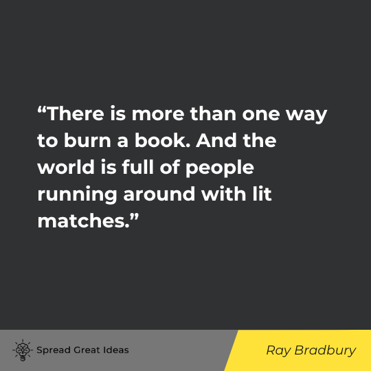 Ray Bradbury Quote on Freedom of Speech