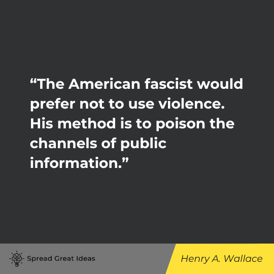 Henry A. Wallace Quote on Freedom of Speech