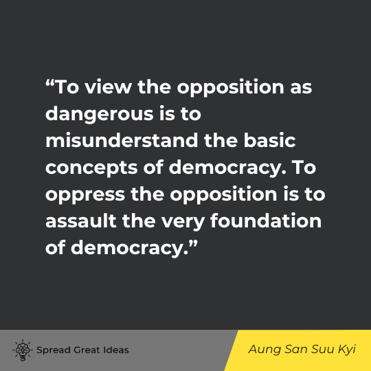 Aung San Suu Kyi Quote on Freedom of Speech