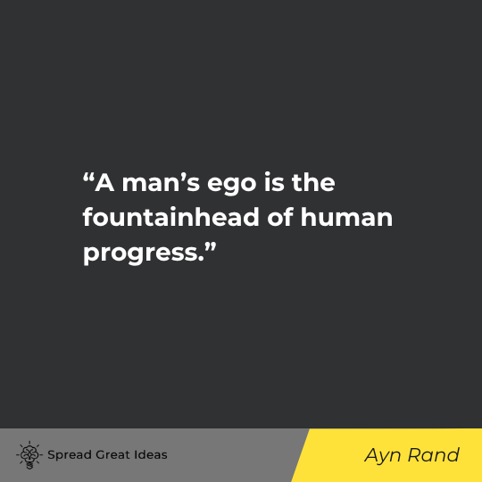 Ayn Rand Quote on Greed
