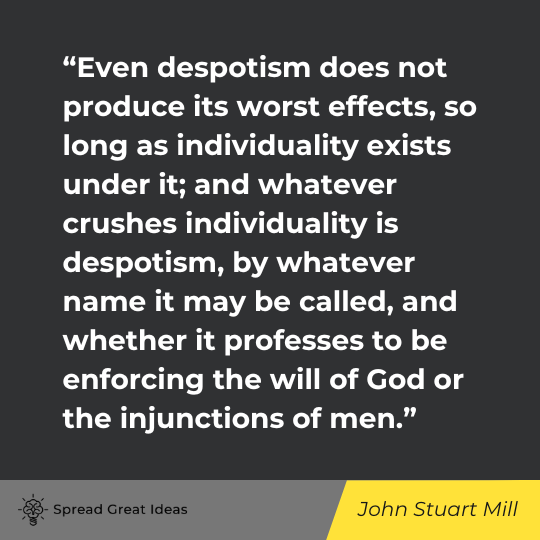 John Stuart Mill Quote on Individuality