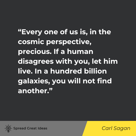 Carl Sagan Quote on Individuality