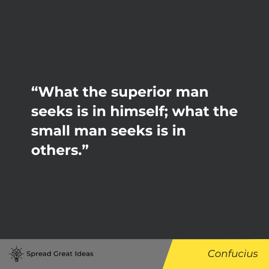 Confucius Quote on Individuality