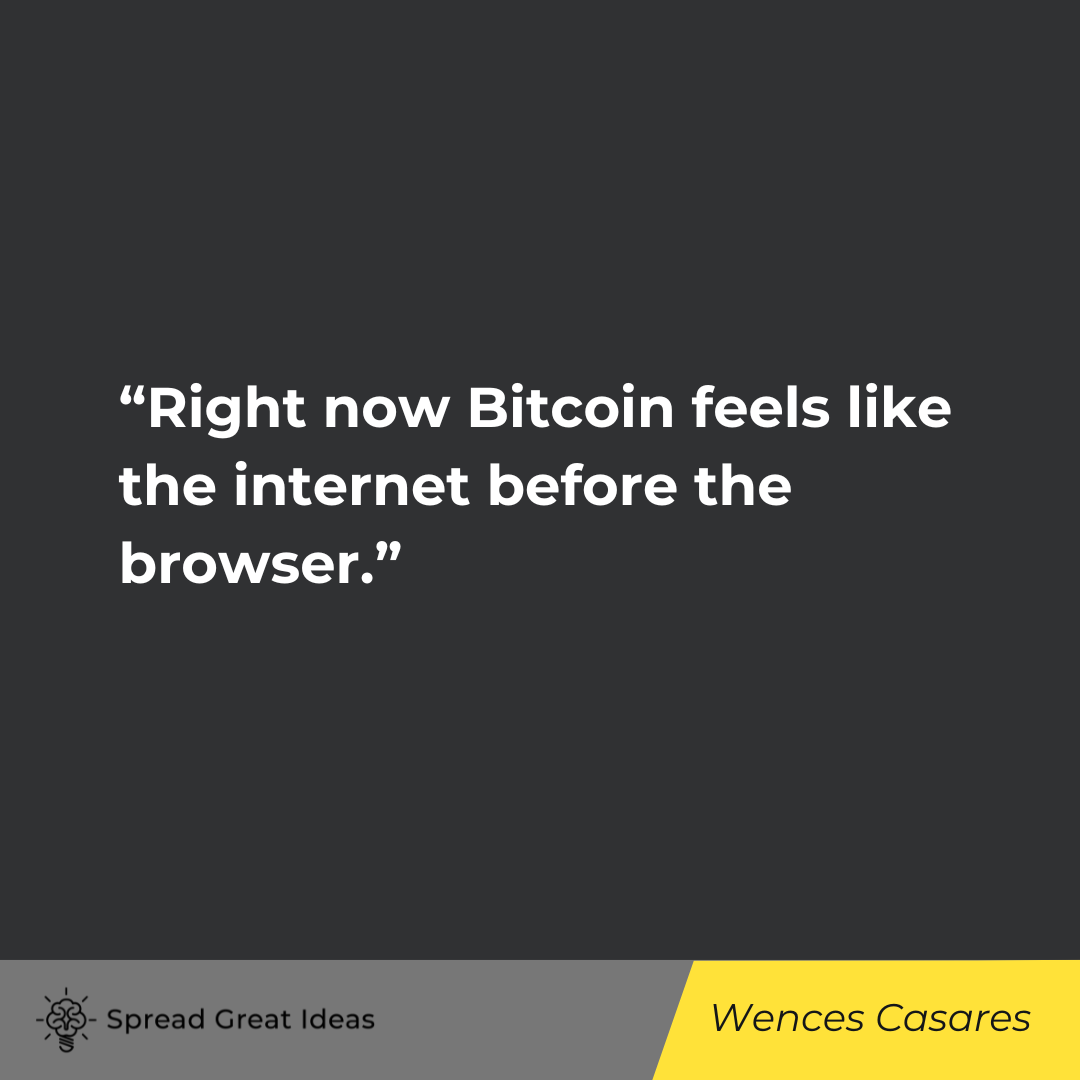 Wences Casares on Cryptocurrency