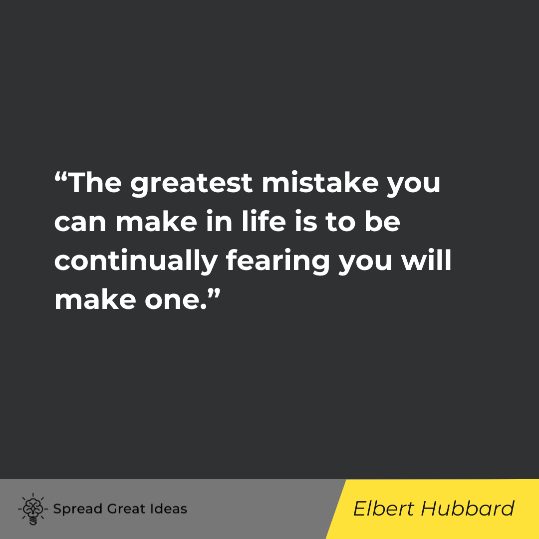 Elbert Hubbard on Stress Quotes