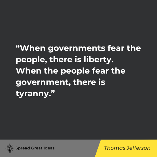 Thomas Jefferson Quote on Tyranny