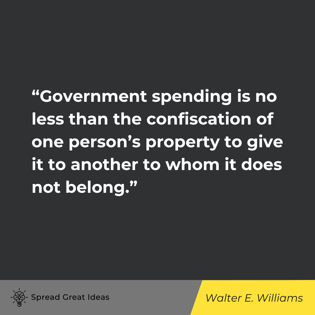 Walter E. Williams Quote
