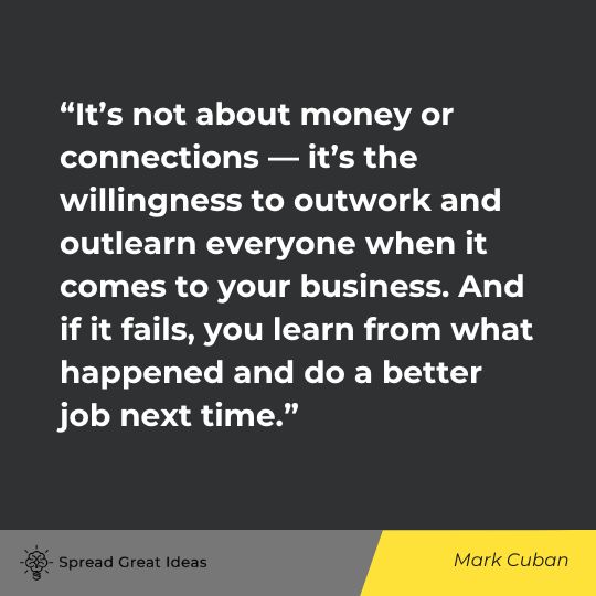 Mark Cuban quote on labor day