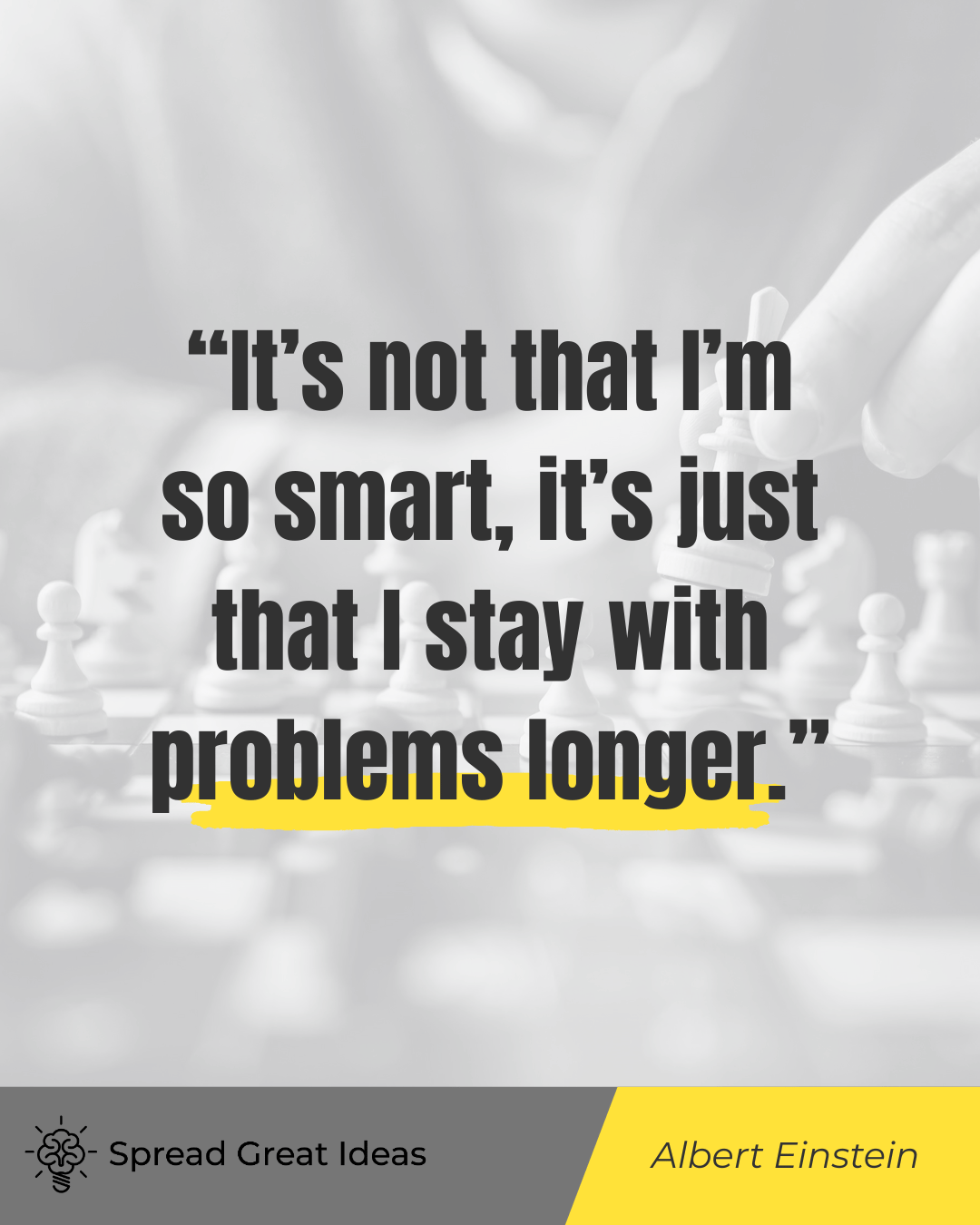 Albert Einstein quote on adversity