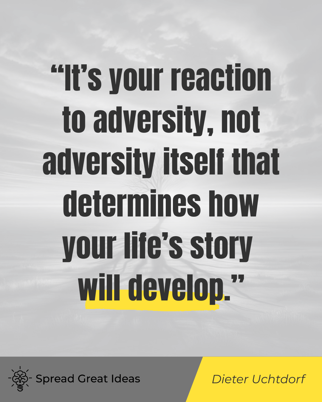 Dieter Uchtdorf quote on adversity