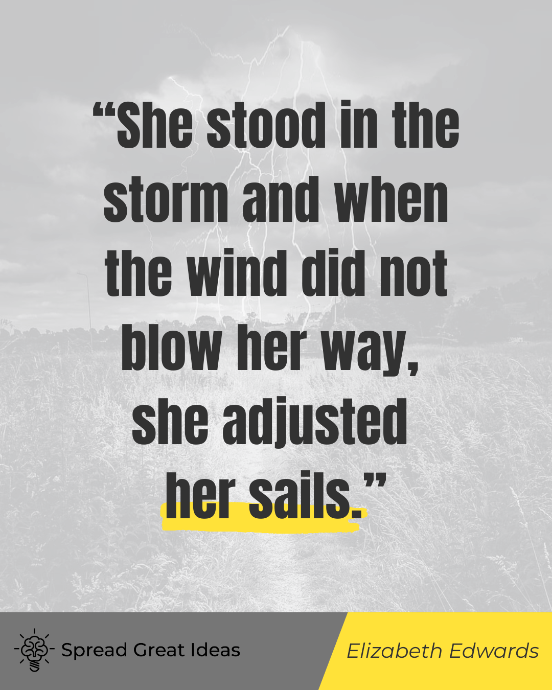 Elizabeth Edwards quote on adversity