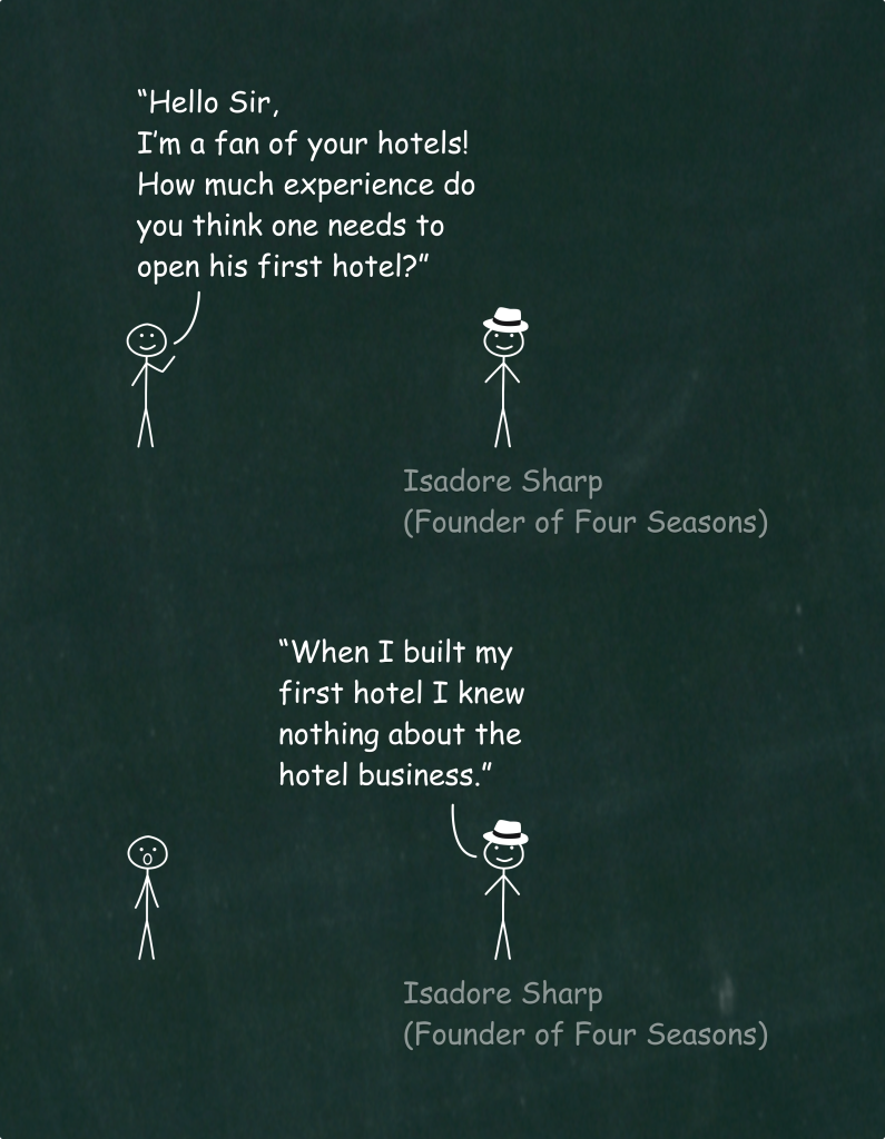 Don't wait for the perfect circumstances