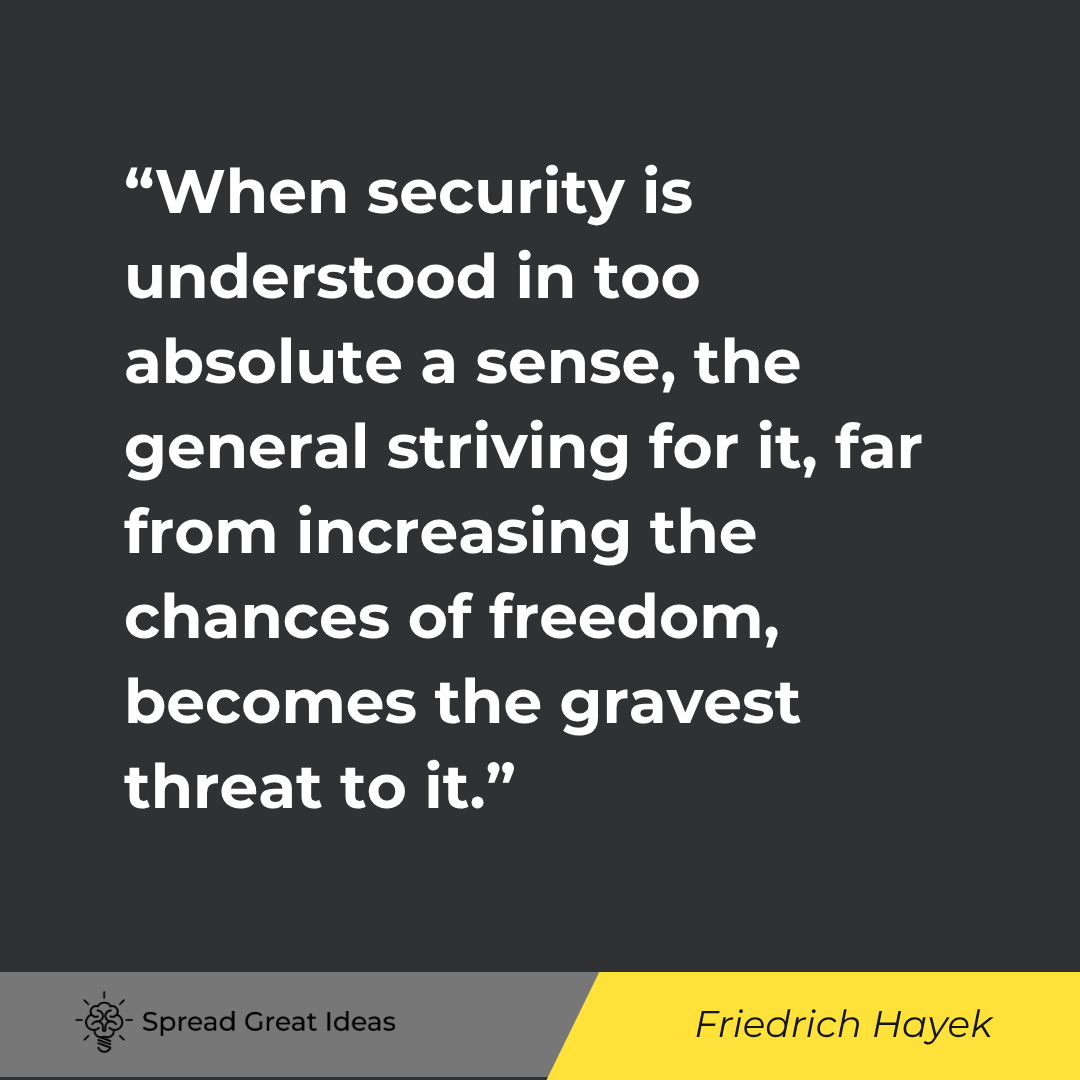When security is understood in too absolute a sense, the general striving for it, far from increasin...