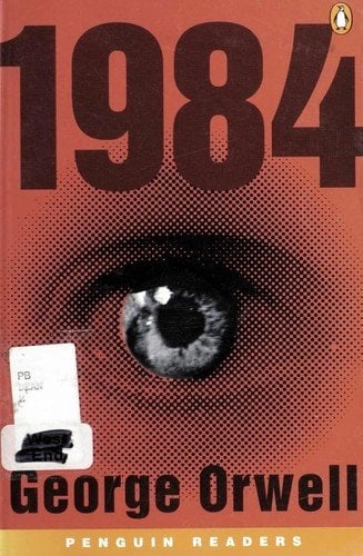 1984 book cover by George Orwell
