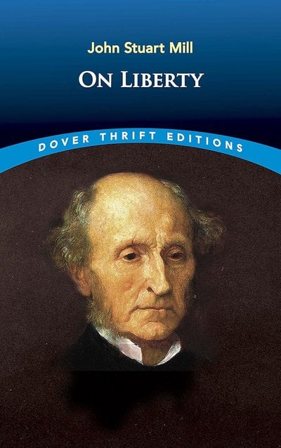 On Liberty book cover by John Stuart Mill