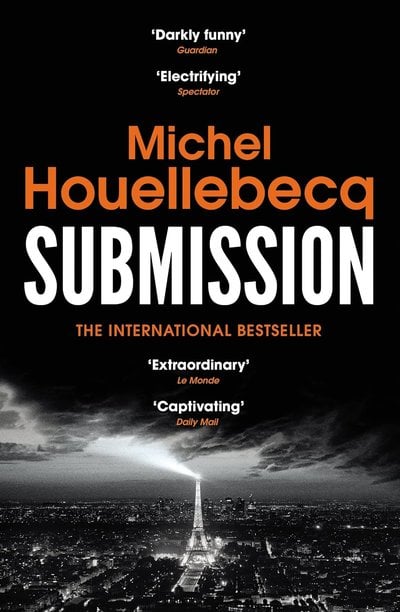 Submission book cover by Michel Houellebecq