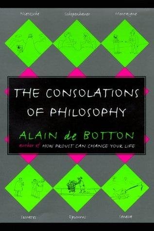 The Consolations of Philosophy book cover by Alain de Botton