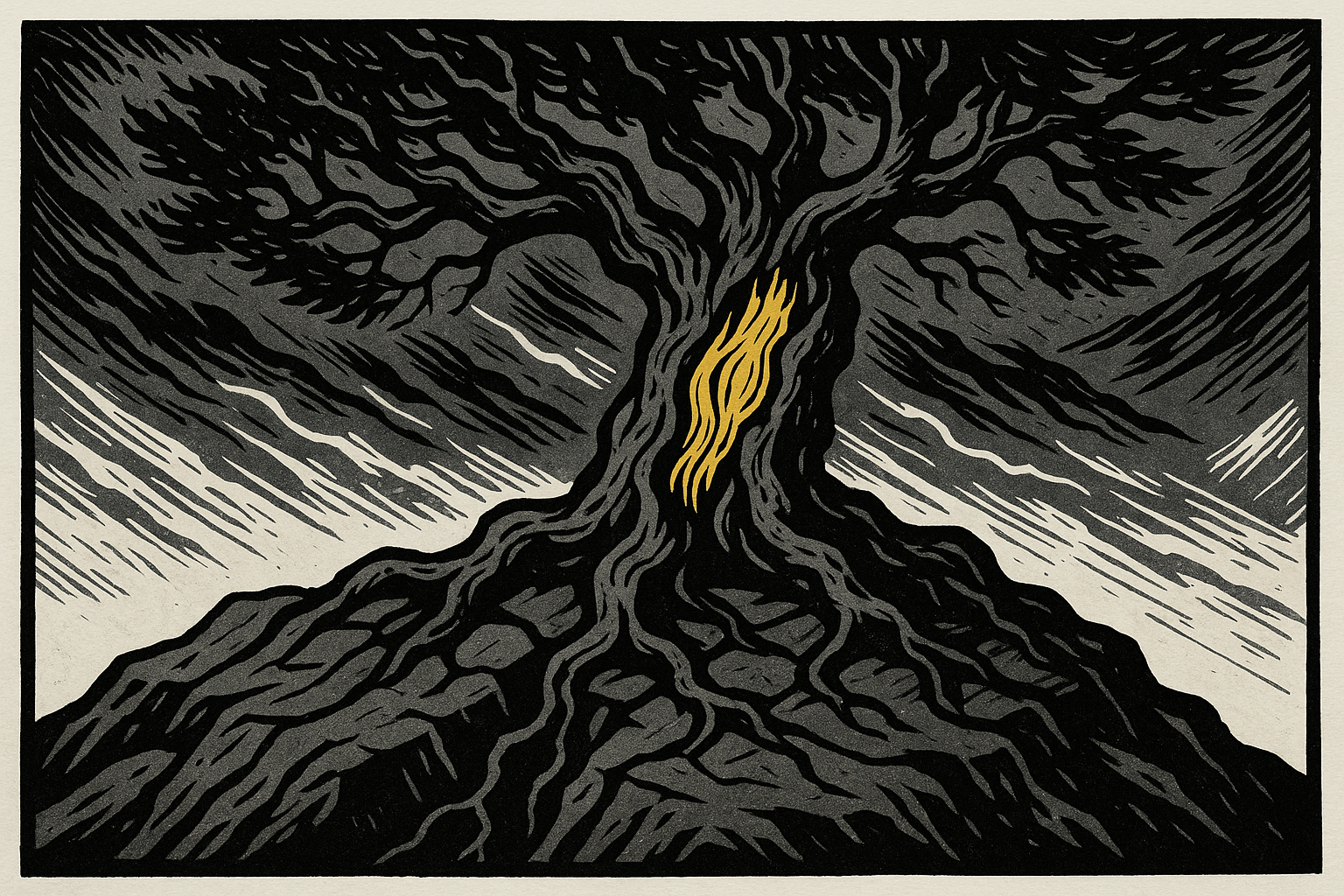 Adversity Quotes on Strength, Resilience, and the Lessons of Hardship editorial illustration