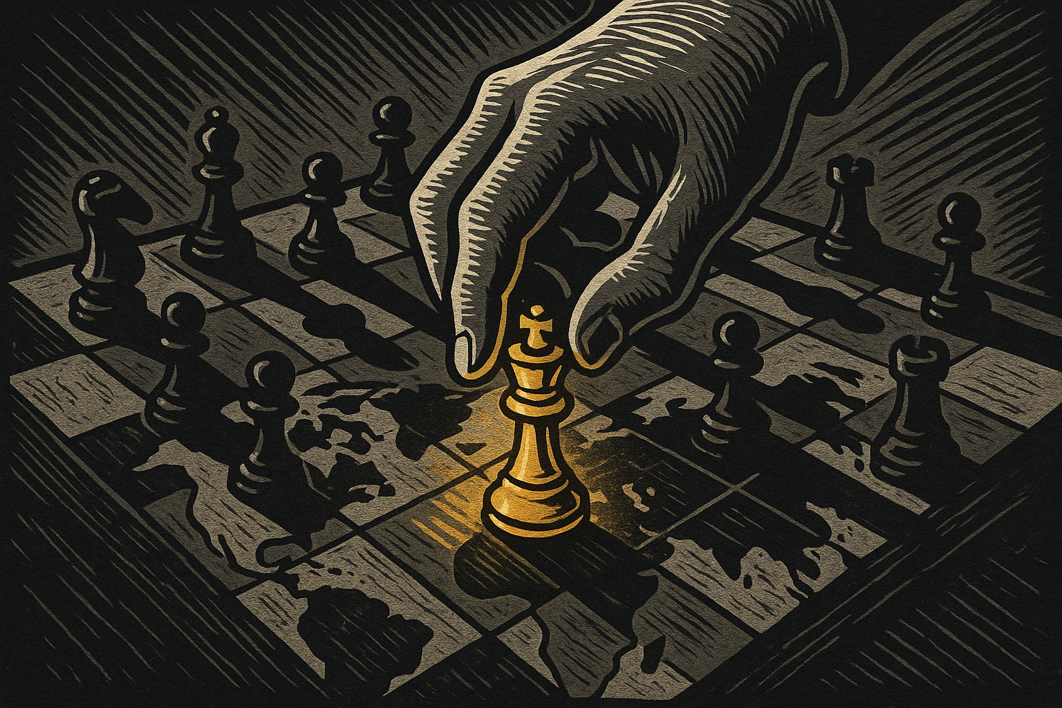 Power and Strategy Quotes on Acquiring, Exercising, and Surviving Power editorial illustration