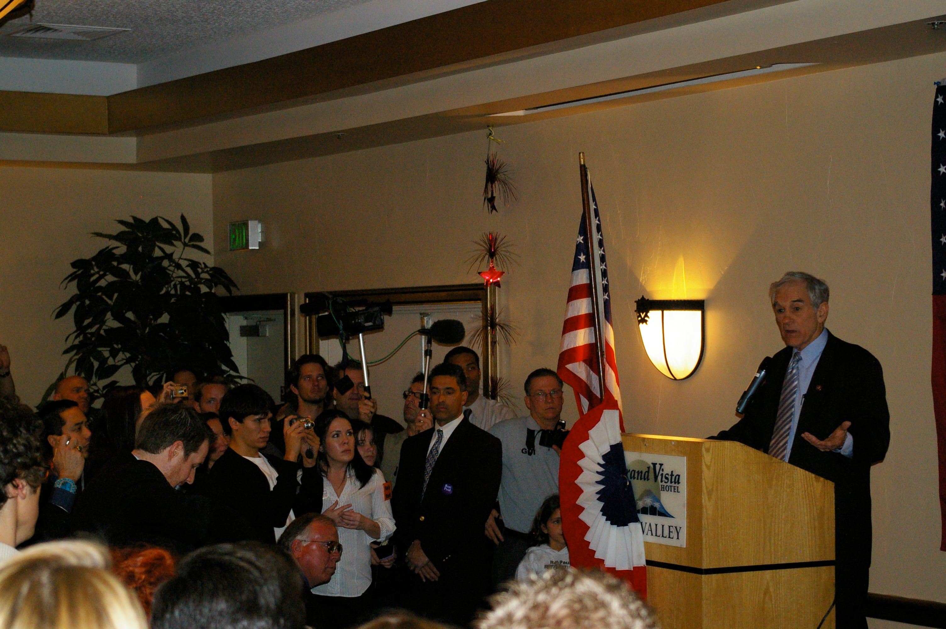 Ron Paul 2008 presidential campaign rally