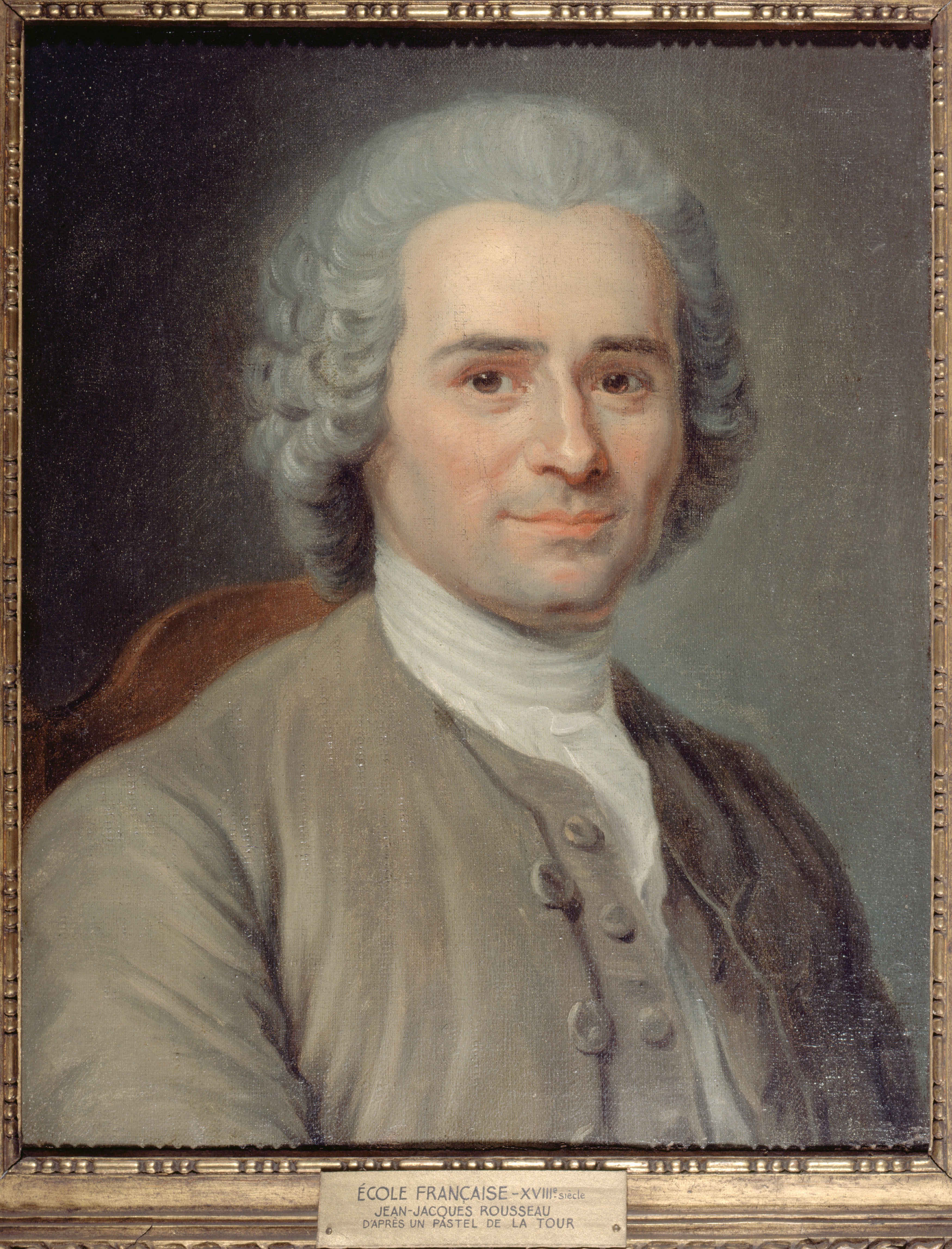 Jean-Jacques Rousseau portrait