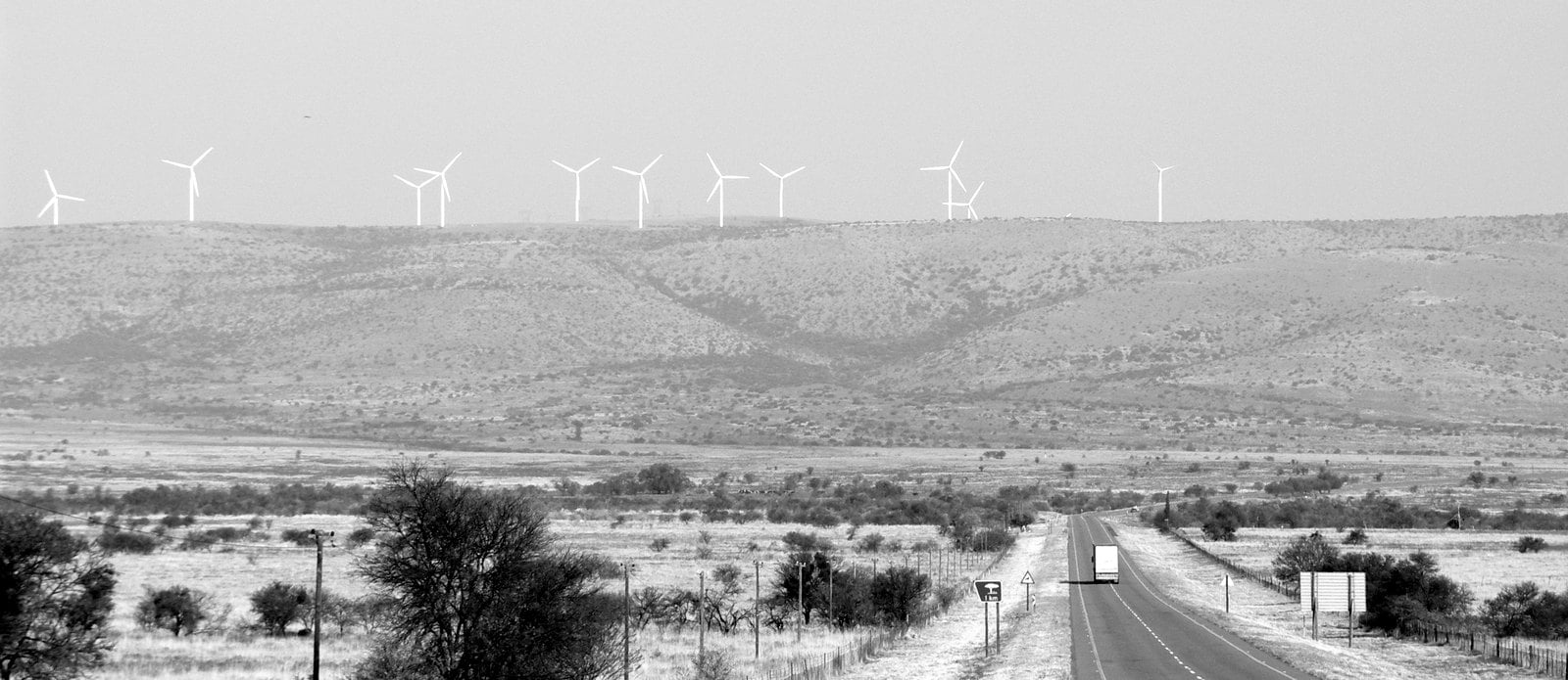 Cookhouse wind farm, Eastern Cape, South Africa