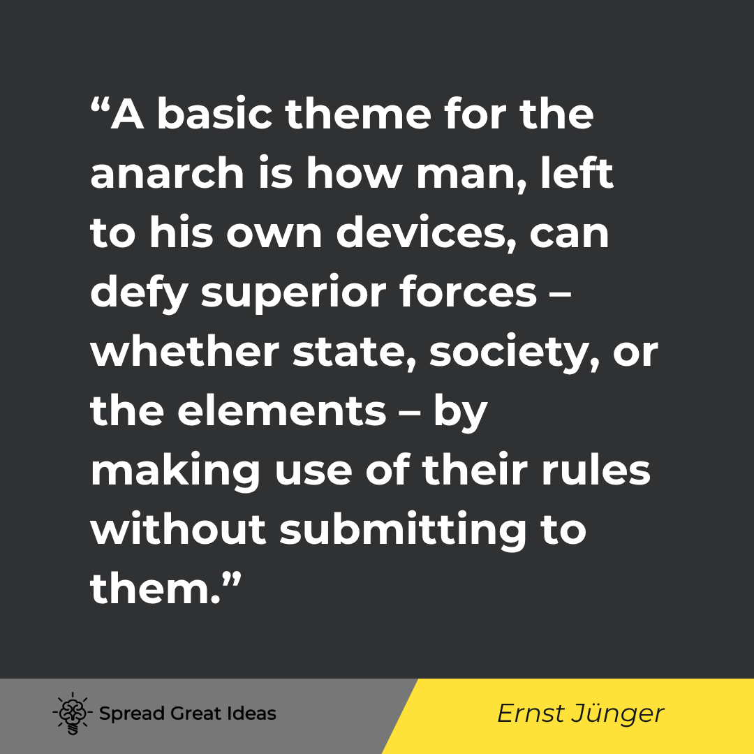 A basic theme for the anarch is how man, left to his own devices, can defy superior forces - whether...