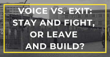 Voice vs. Exit